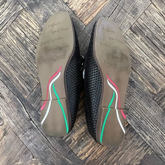 NWOT Women's Franco Sarto Berola Printed Loafer In Black - Sz 8.5 - Picture 10 of 10